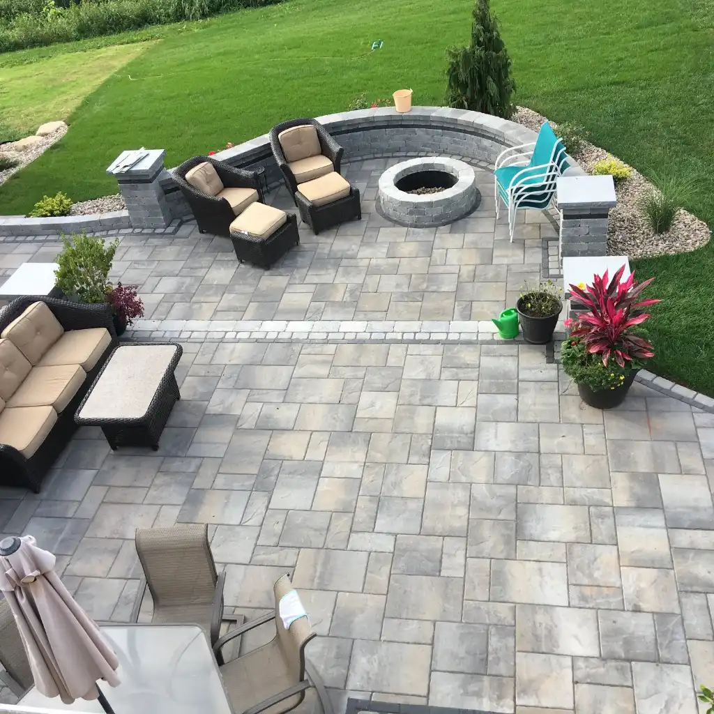 An Image Of A Landscape Designed And Built By Scenic Landscaping & Property Maintenance