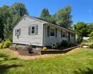 Front yard Landscaping Project In Middletown Connecticut