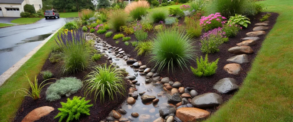 Rain Garden Drainage Solutions