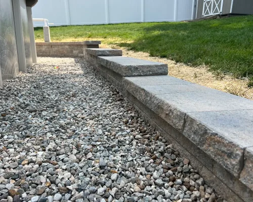 Pool Retaining Wall